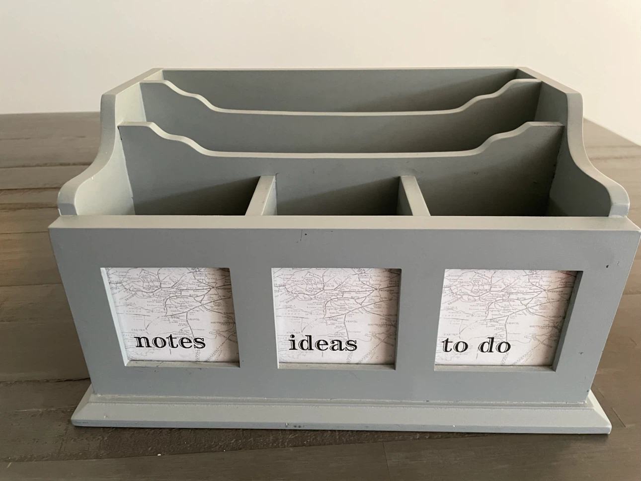HOMESENSE Desk Organizer with Map Inserts