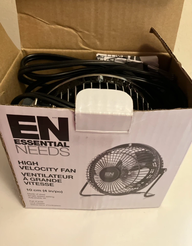 Essential Needs High Velocity Fan 10 cm (4 in) - photo 2
