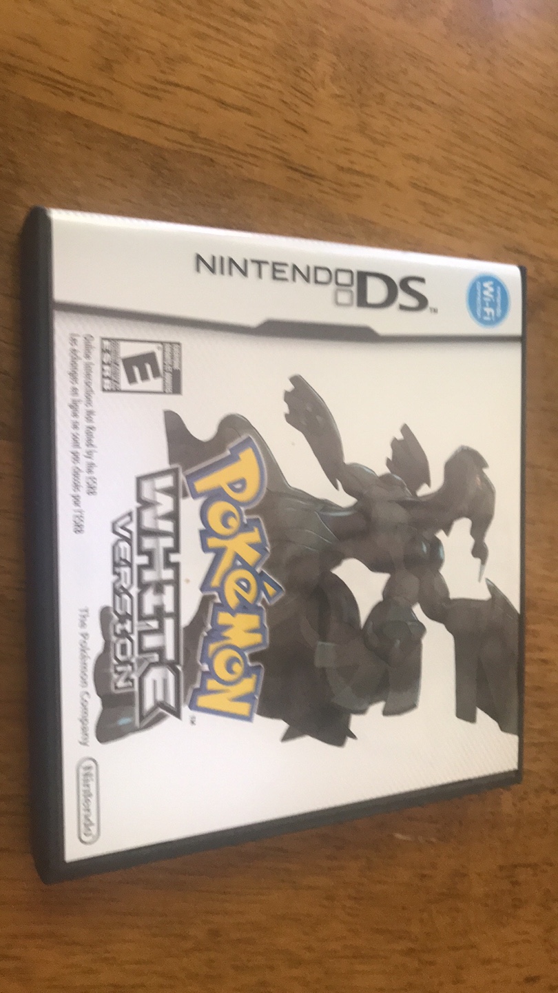Nintendo DS Pokémon White Version Case Only