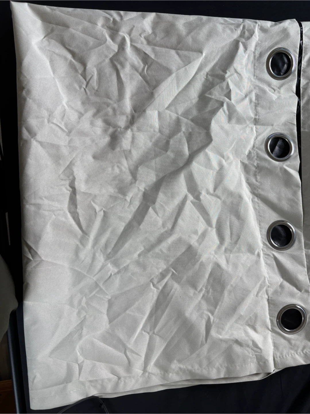 One blackout curtain.. Never used