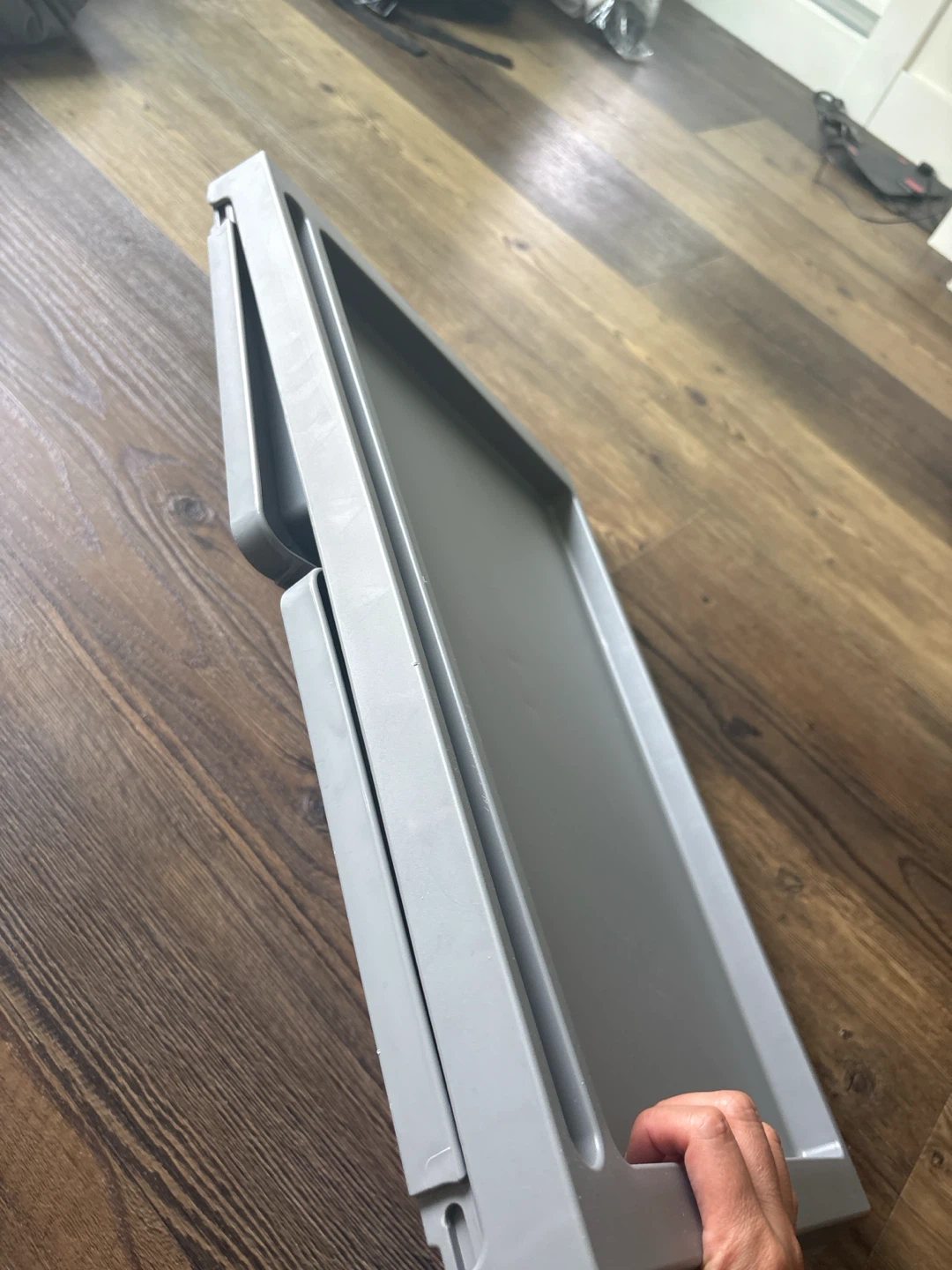 Ikea KLIPSK, Bed Tray / Lap Desk, gray - photo 2