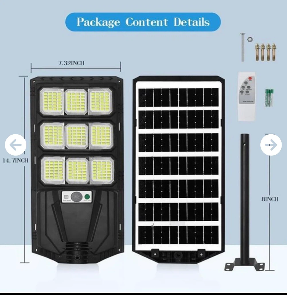 Willmind Solar Street Light with Remote Control - photo 2