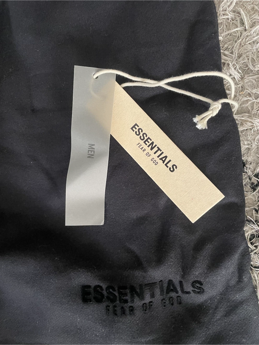 Fear of God Essentials Sweat Shorts Black - photo 4