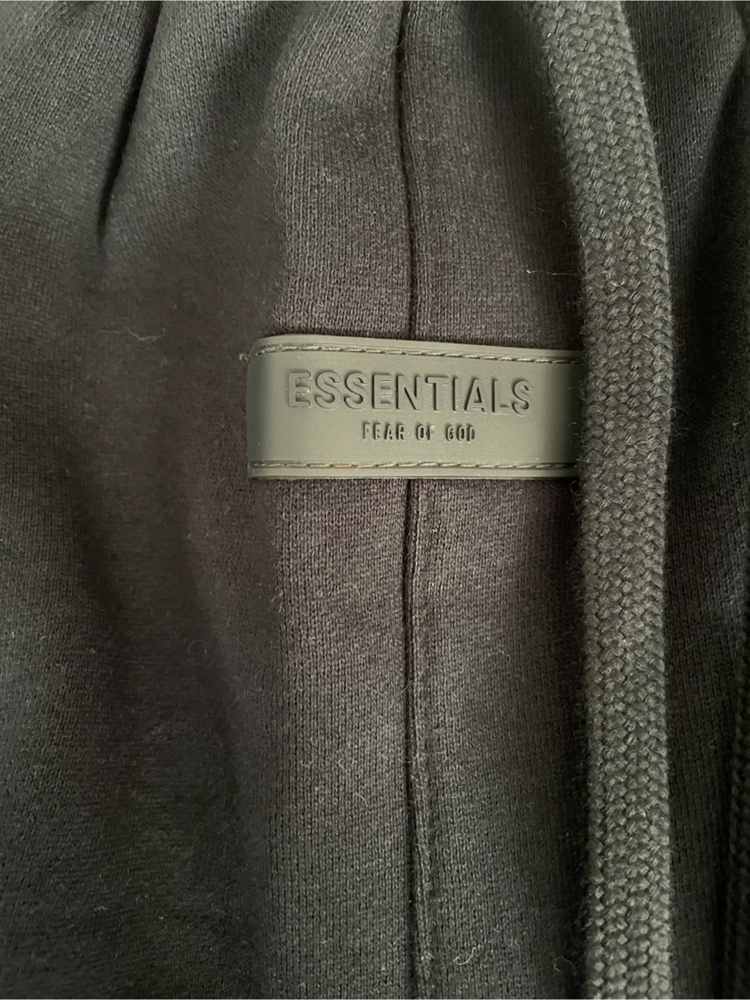 Fear of God Essentials Sweat Shorts Black - photo 5