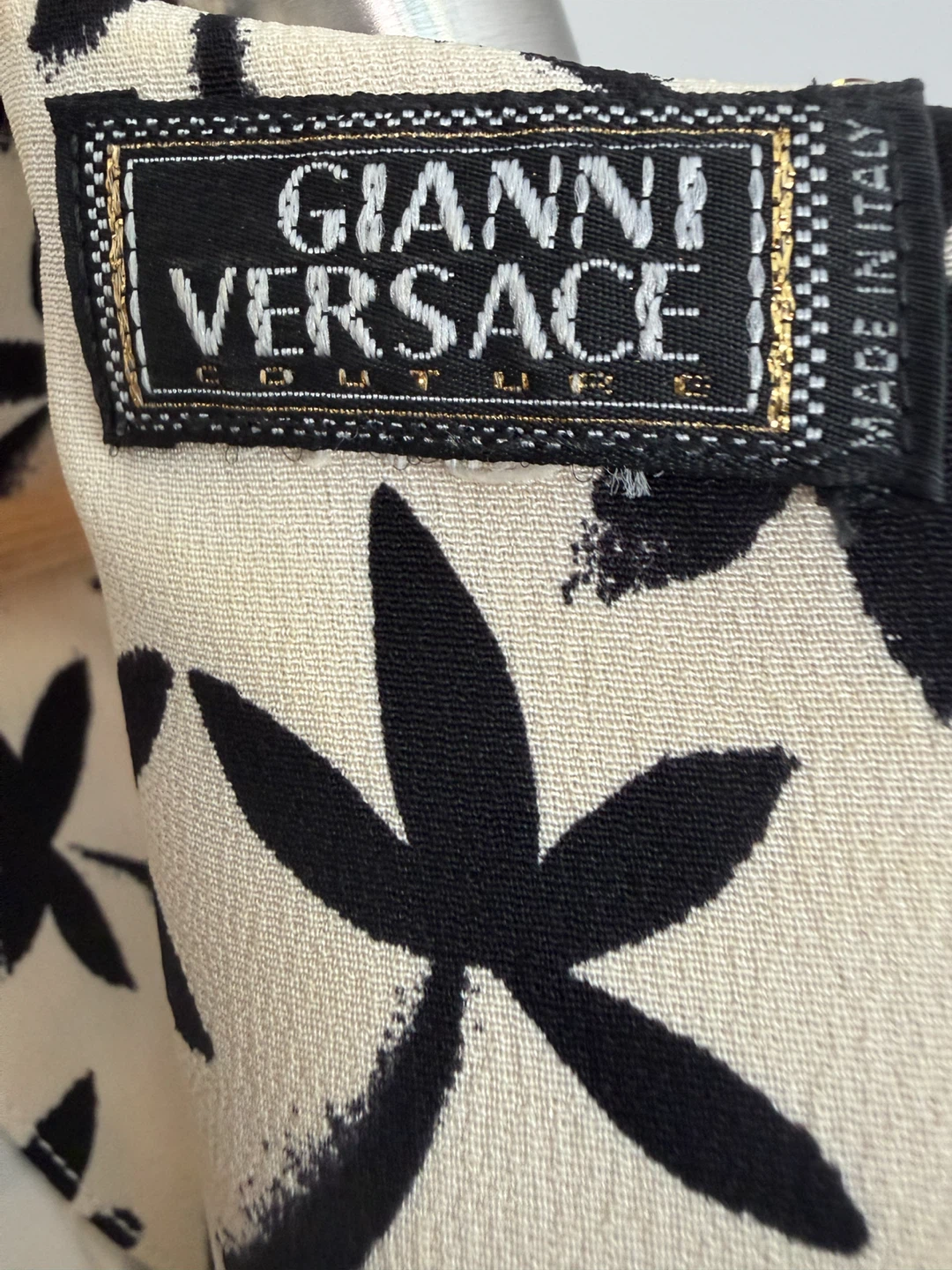 Gianni Versace Floral Sleeveless Dress