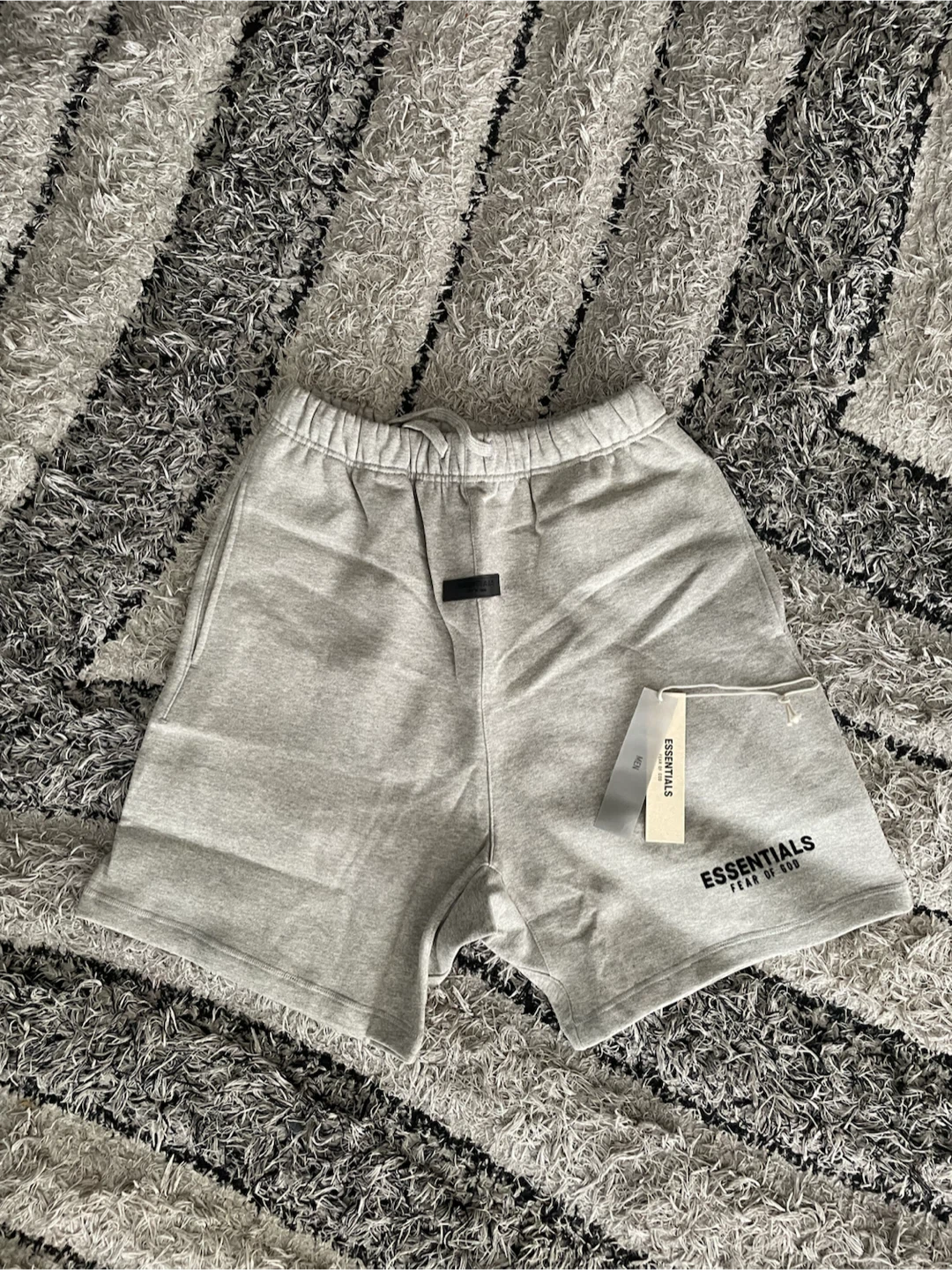 Fear of God Essentials Grey Sweat Shorts
