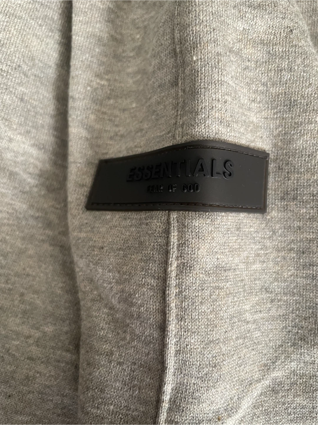 Fear of God Essentials Grey Sweat Shorts - photo 4