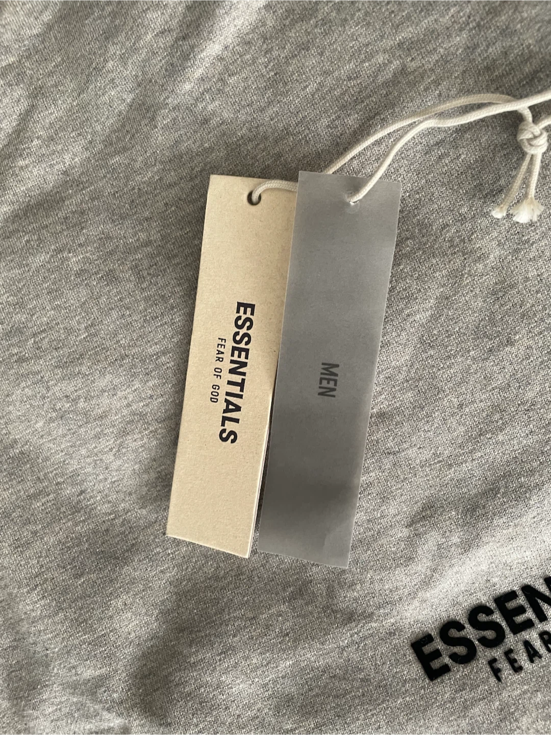 Fear of God Essentials Grey Sweat Shorts - photo 5