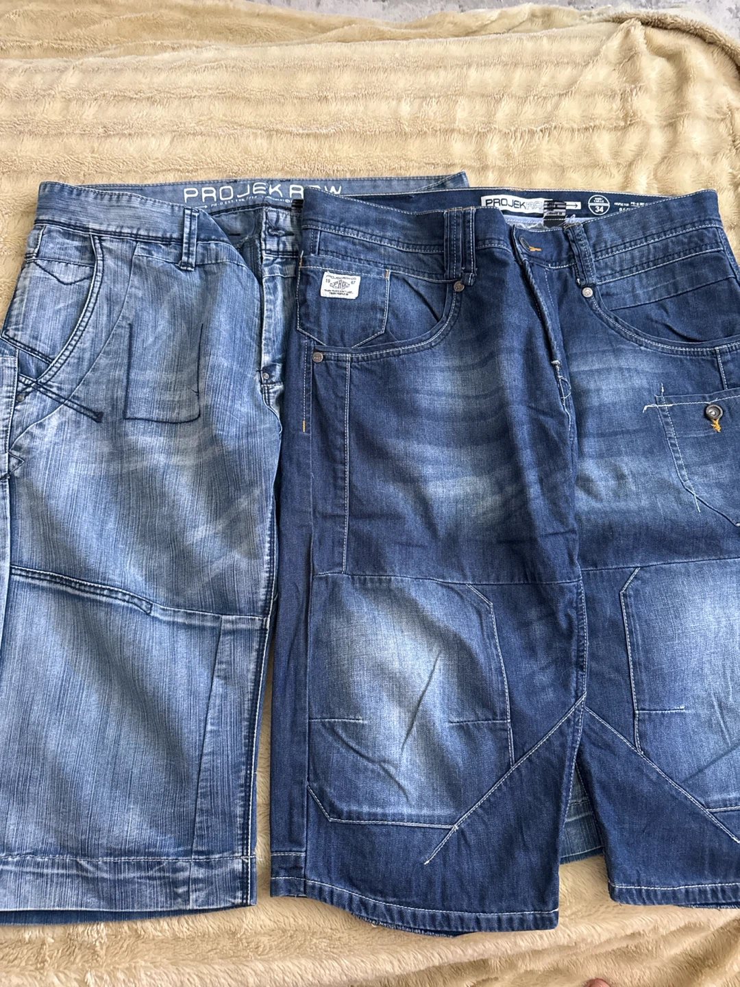 PROJEK RAW Denim Workwear Jeans shorts