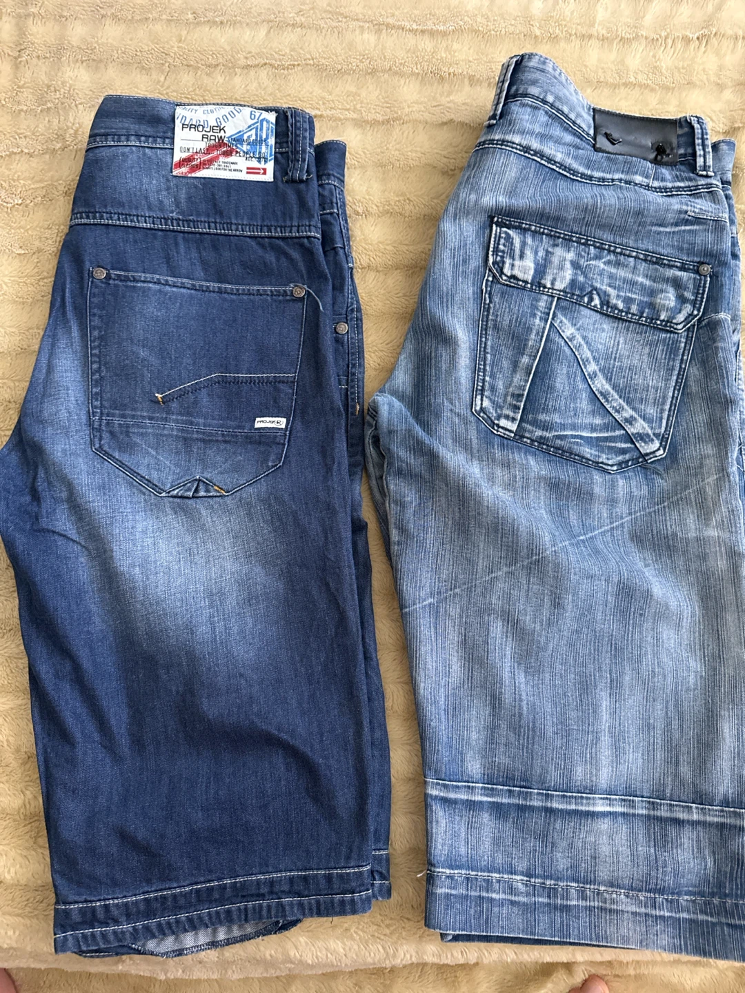 PROJEK RAW Denim Workwear Jeans shorts - photo 4