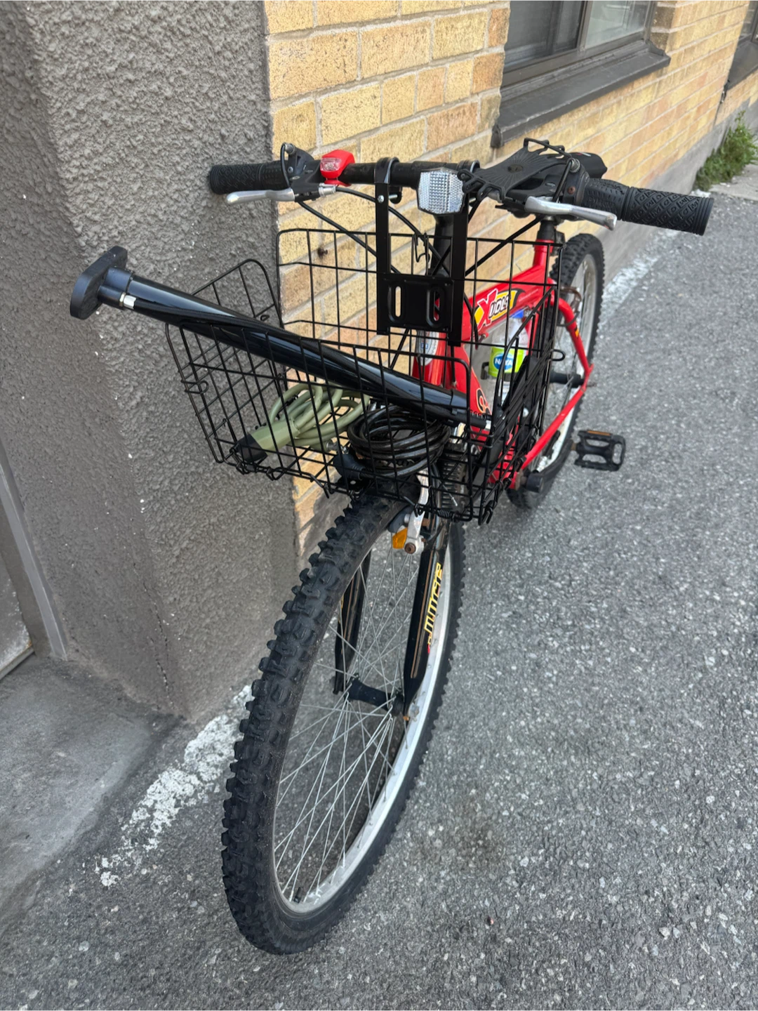 Red CCM Mountain Bike with Front Basket - photo 3