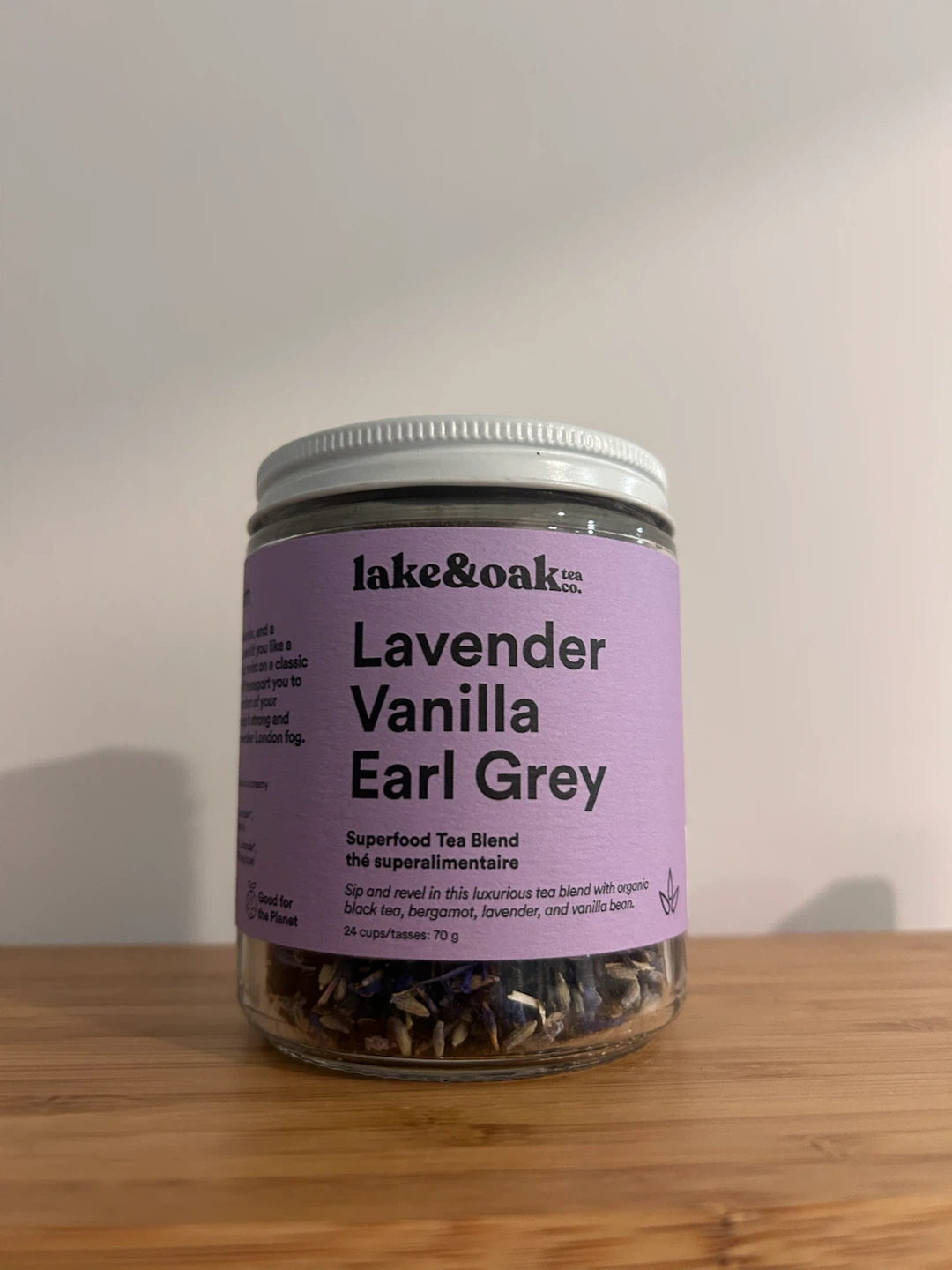 Lavender vanilla earl grey loose leaf tea