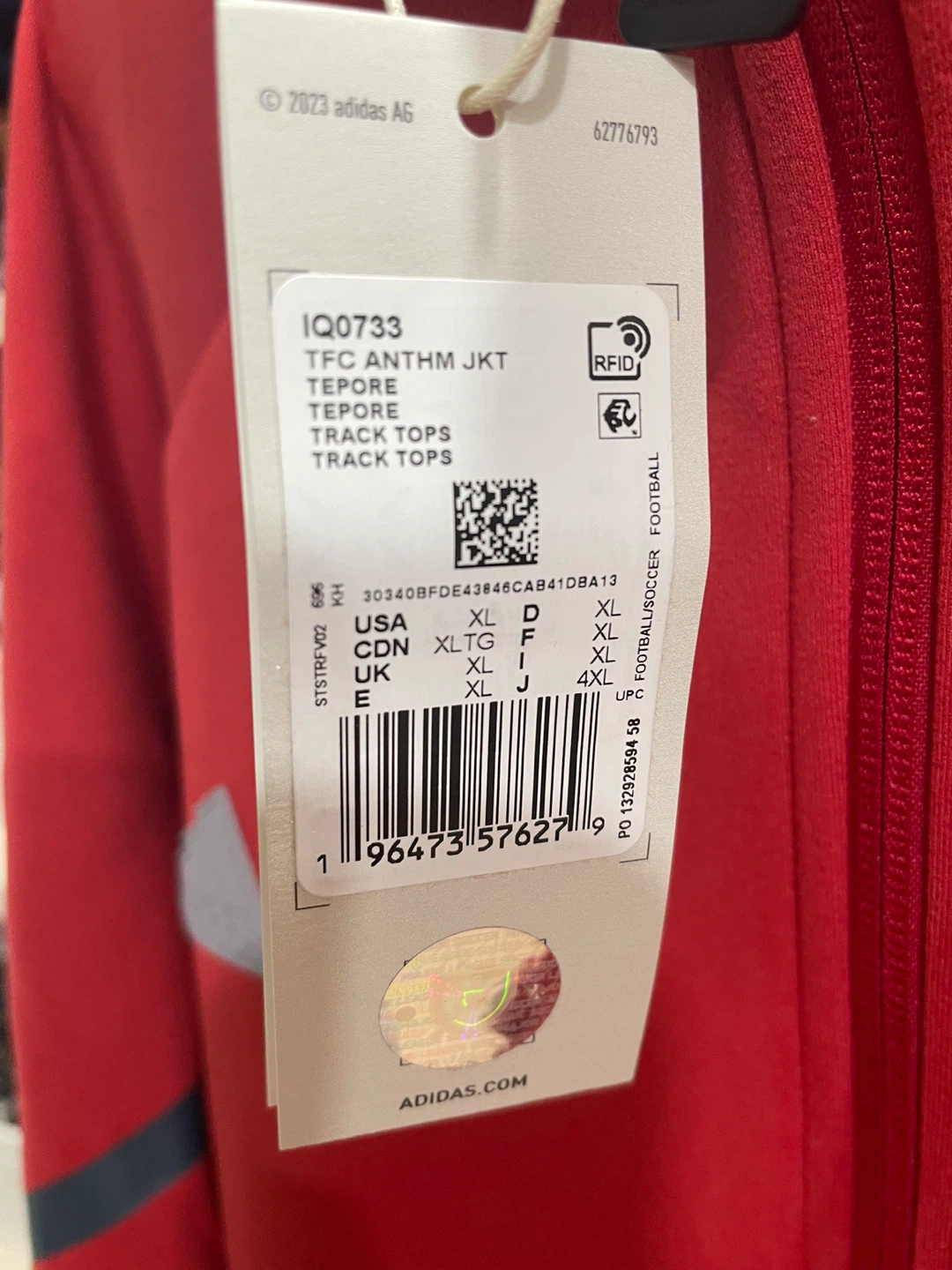 Adidas TFC Anthem Jacket - photo 4