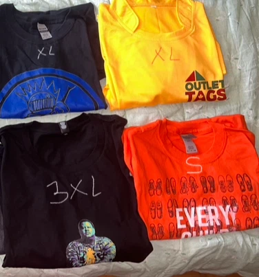 New-Gildan Graphic T-Shirt Bundle-size 4XL-S (price of Each) - photo 2