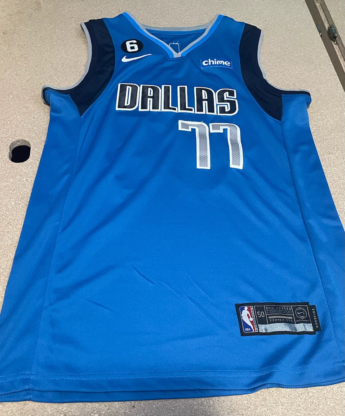 Make me an offer Dallas Mavericks Doncic #77 Nike Jersey Size 50