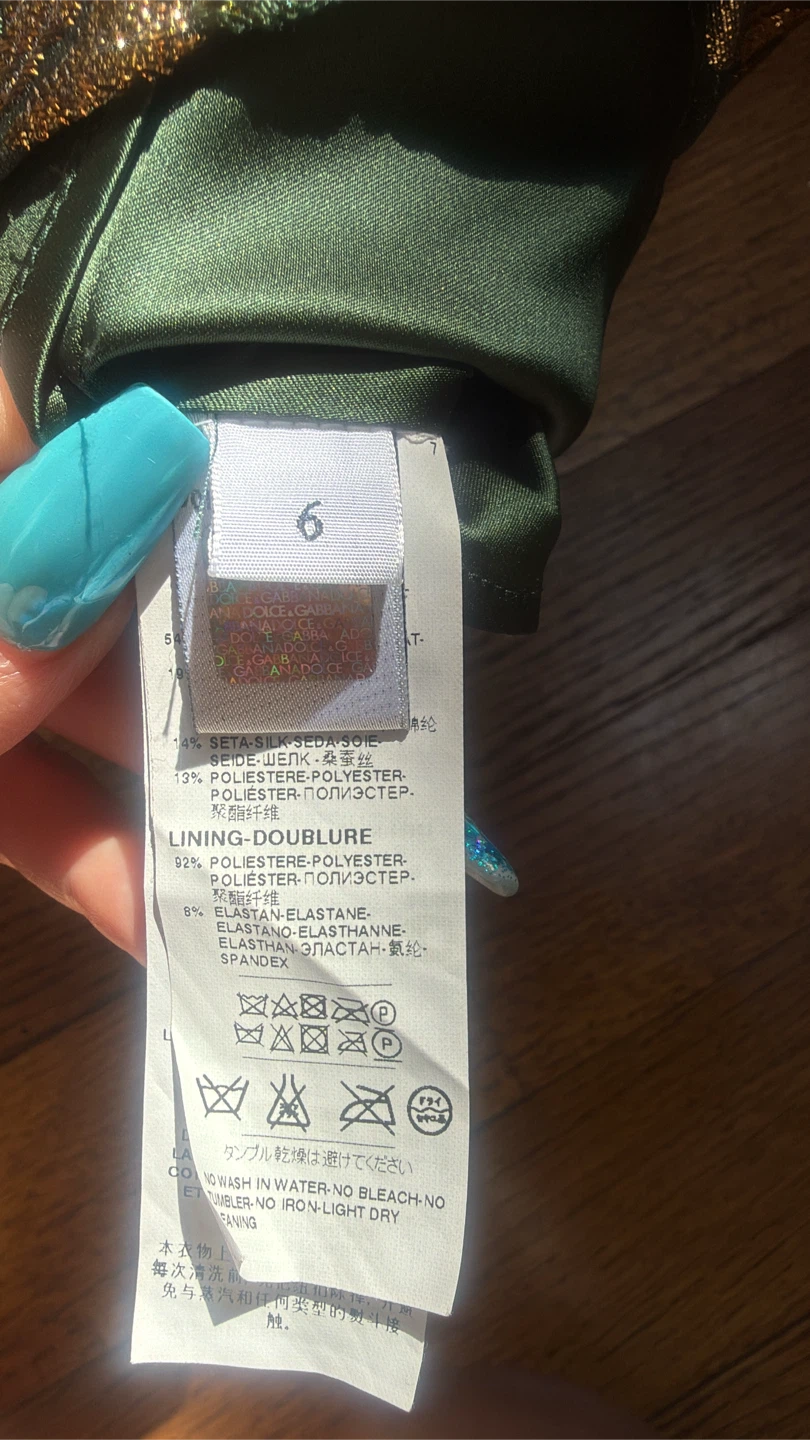 Dolce & Gabbana Girls Dress Size 6 - photo 4