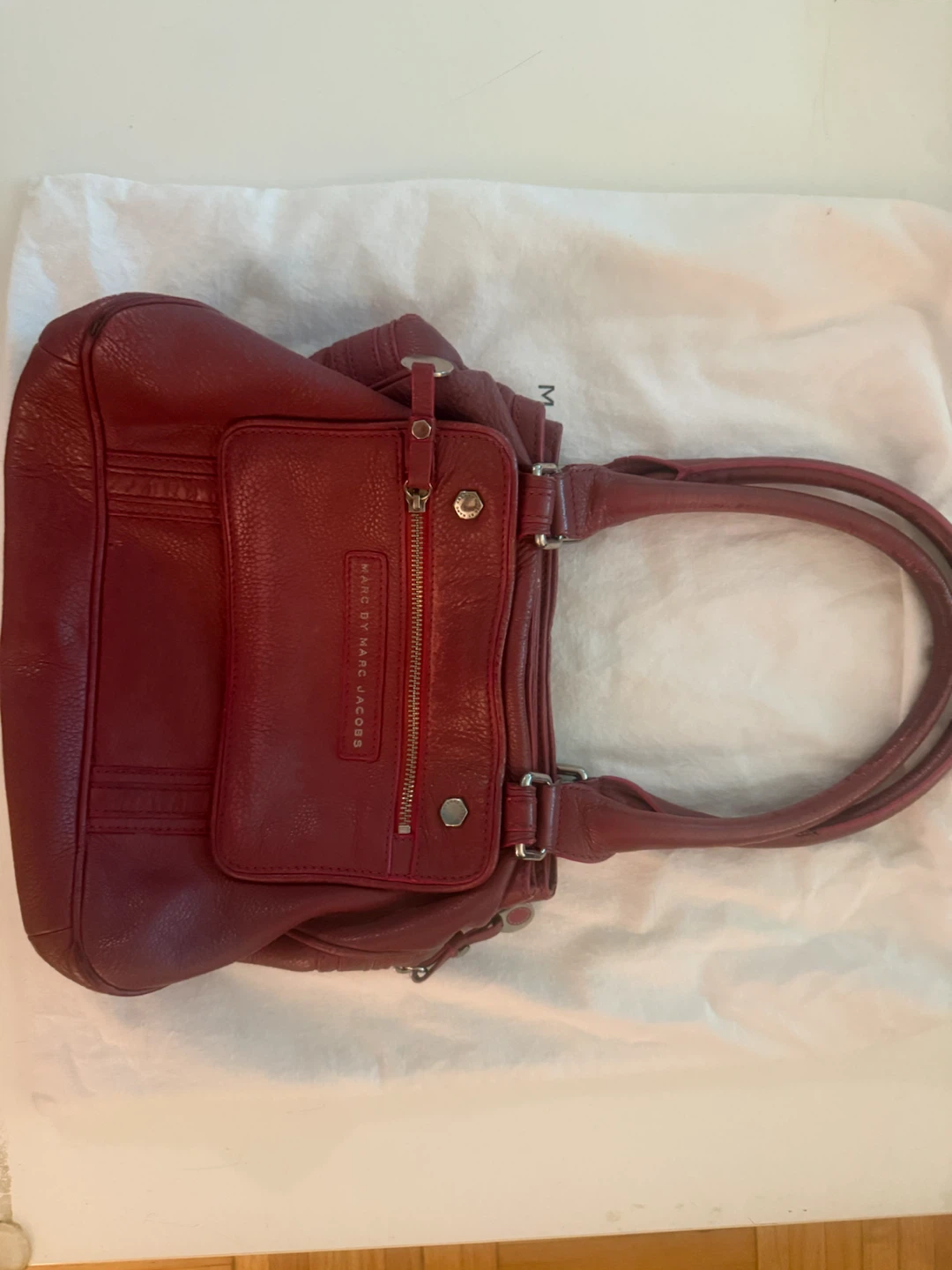 Marc by Marc Jacobs Pink Leather Shoulder Bag