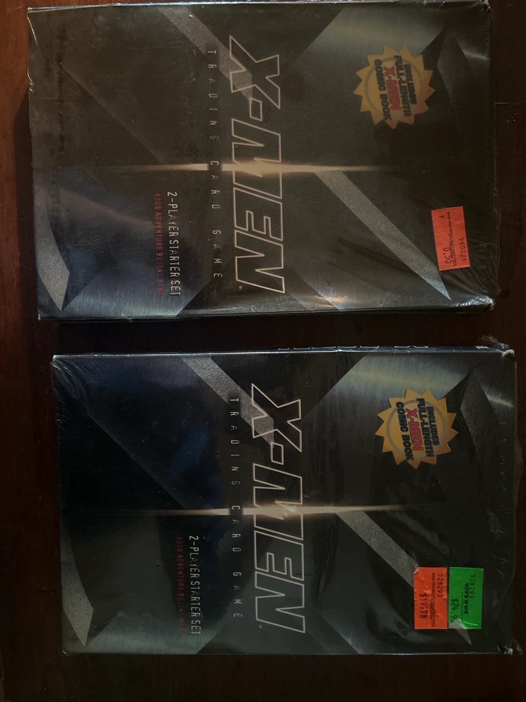 2 Factory Sealed 2000 X-Men Game 2-Player Starter Sets