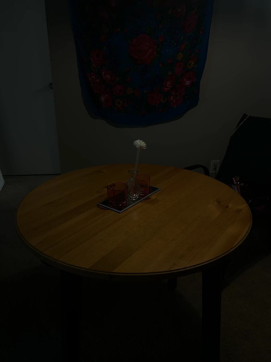 Round Wooden Dining Table
