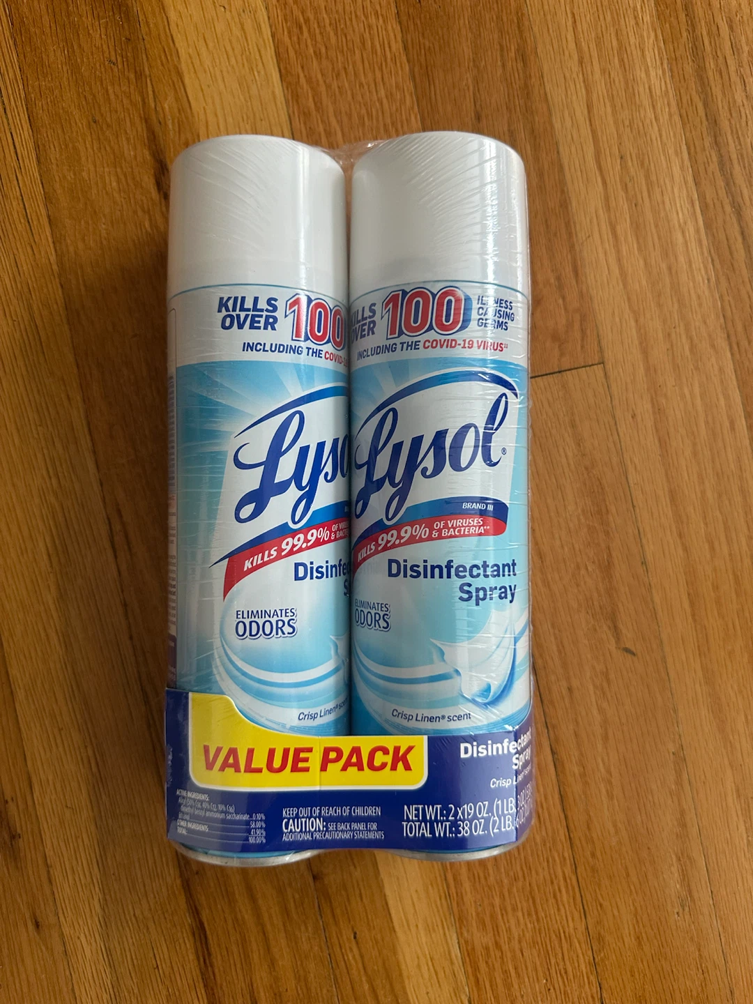 Brand New - Lysol Disinfectant Spray 2-Pack