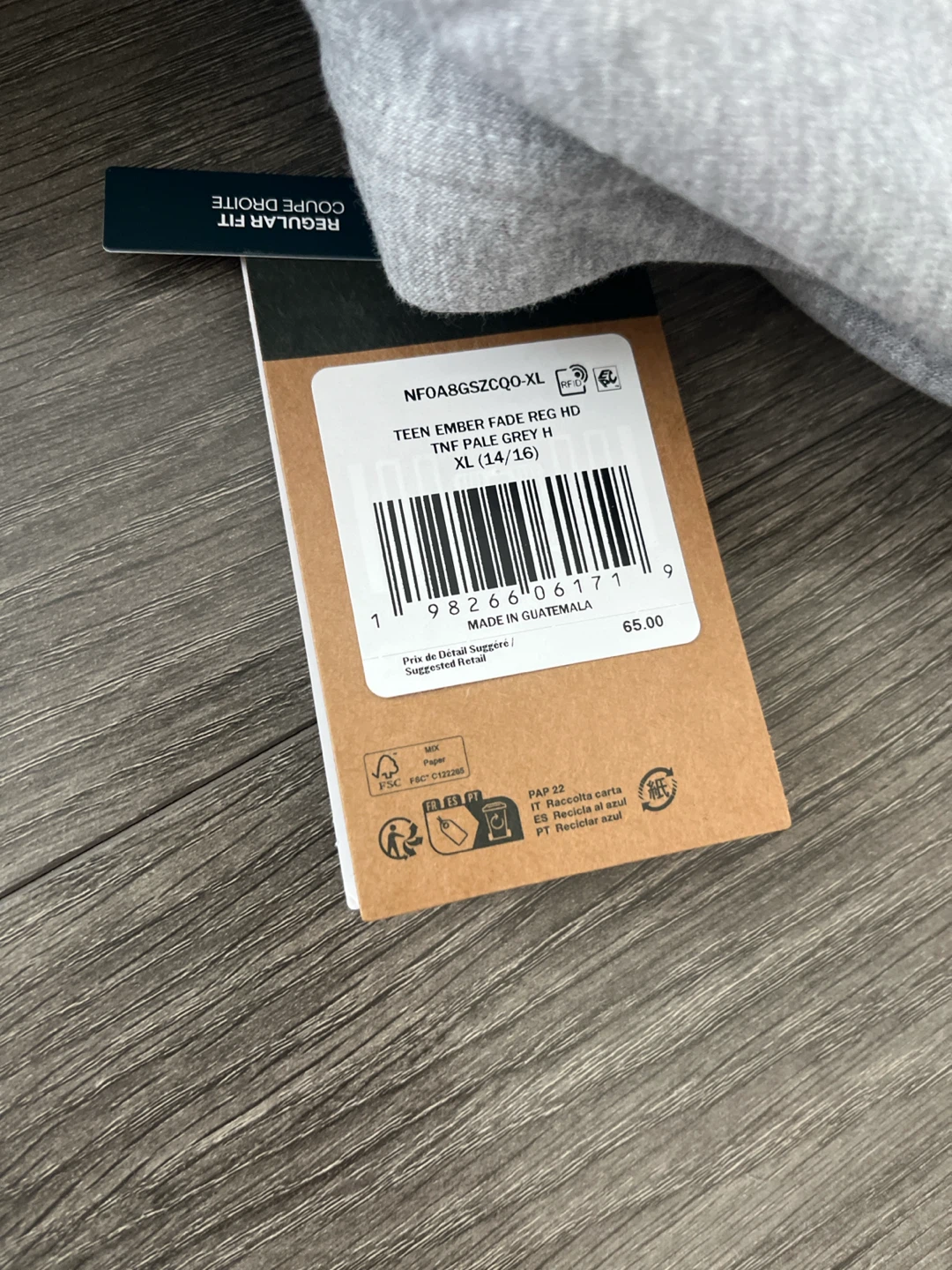 The North Face Teen Ember Fade Hoodie XL (14/16) - photo 3