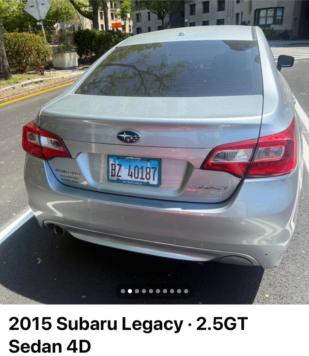 2015 Subaru Legacy 2.5GT Sedan 4D