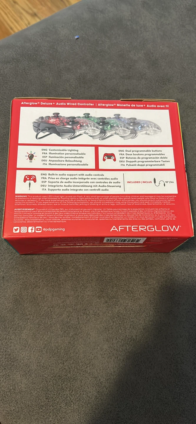 Afterglow Deluxe Audio Wired Controller for Nintendo Switch - photo 3