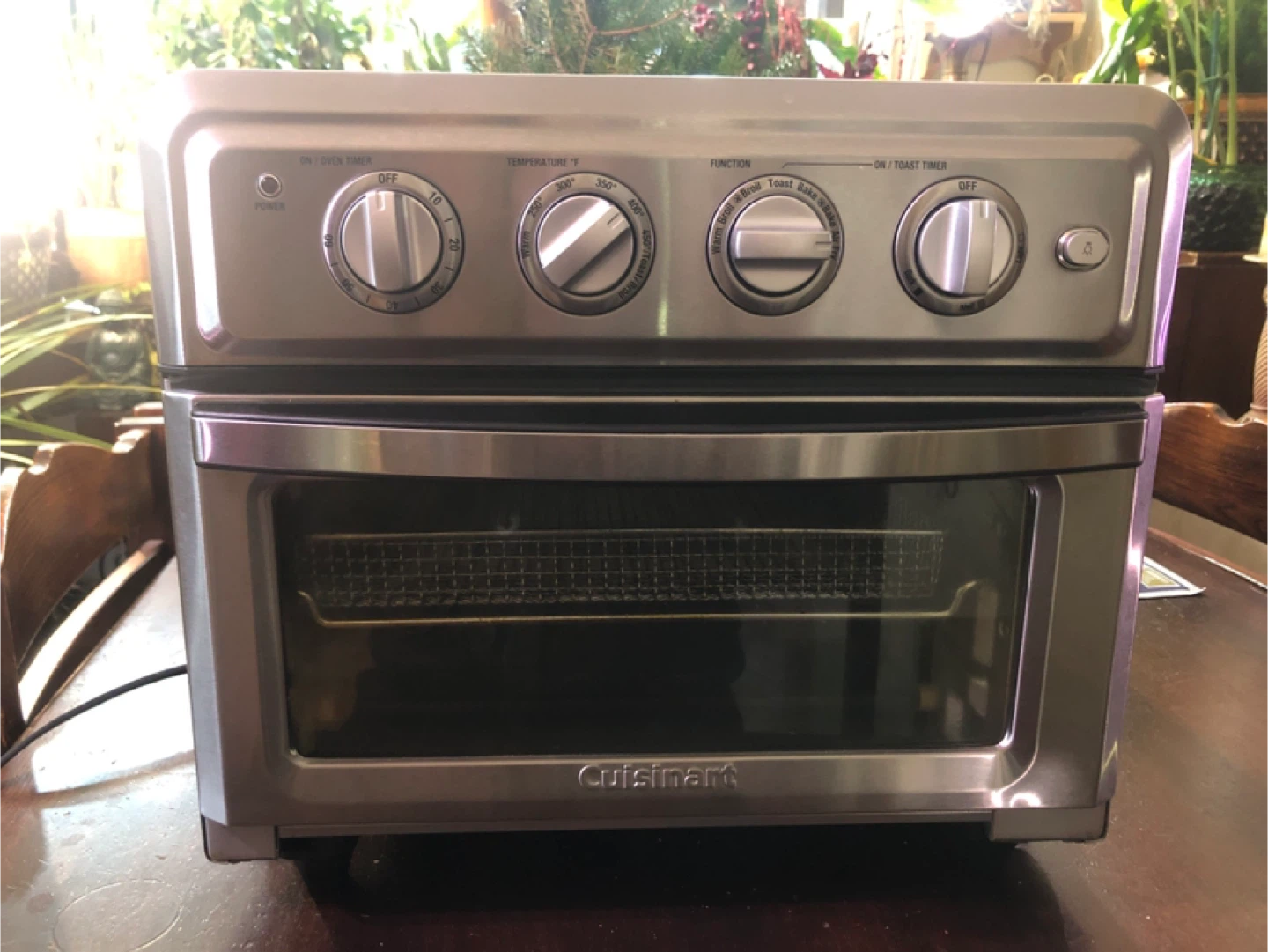Cuisinart Stainless Toaster Oven/Air Fryer.