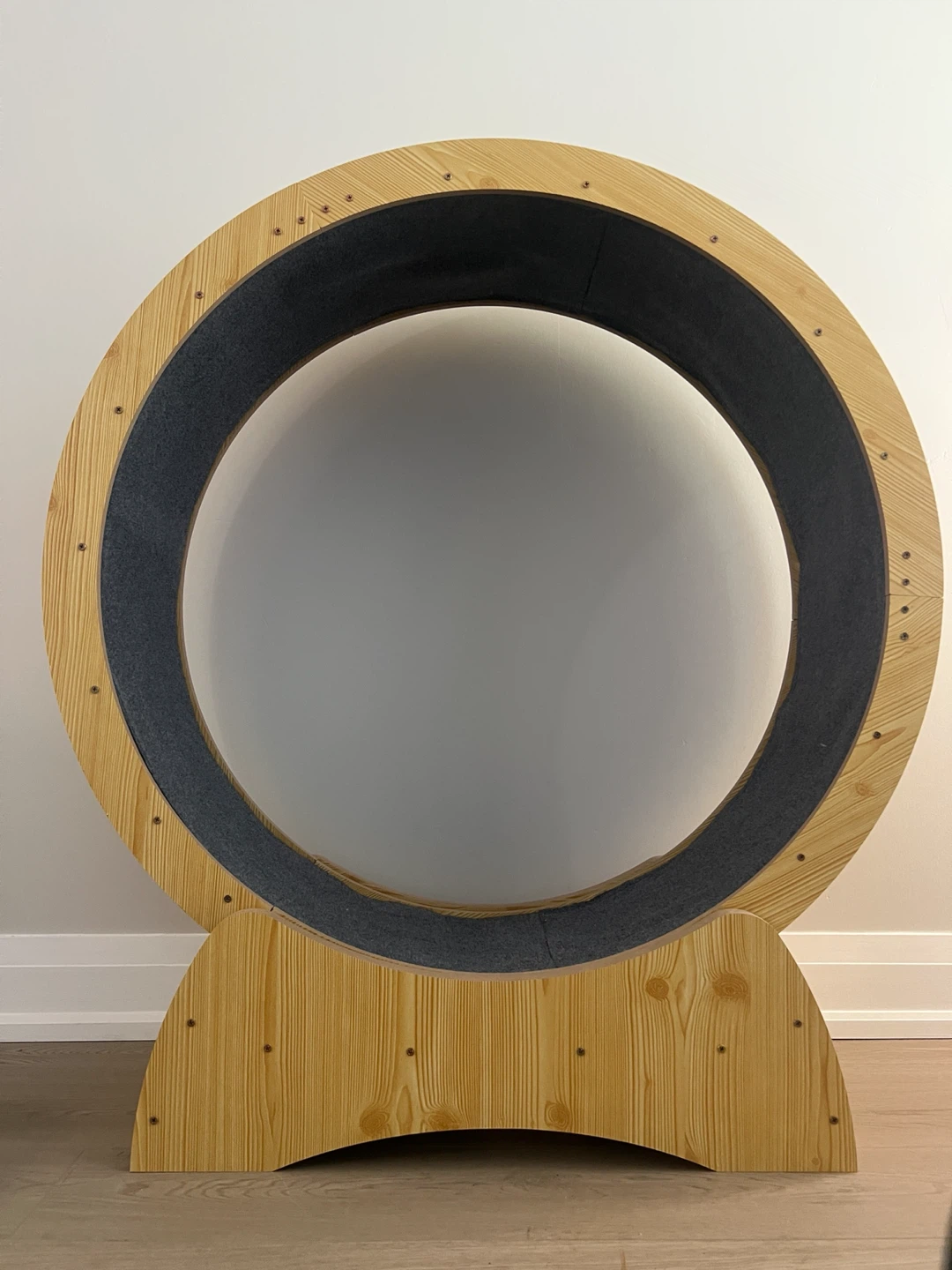 Wooden Cat Running Wheel
