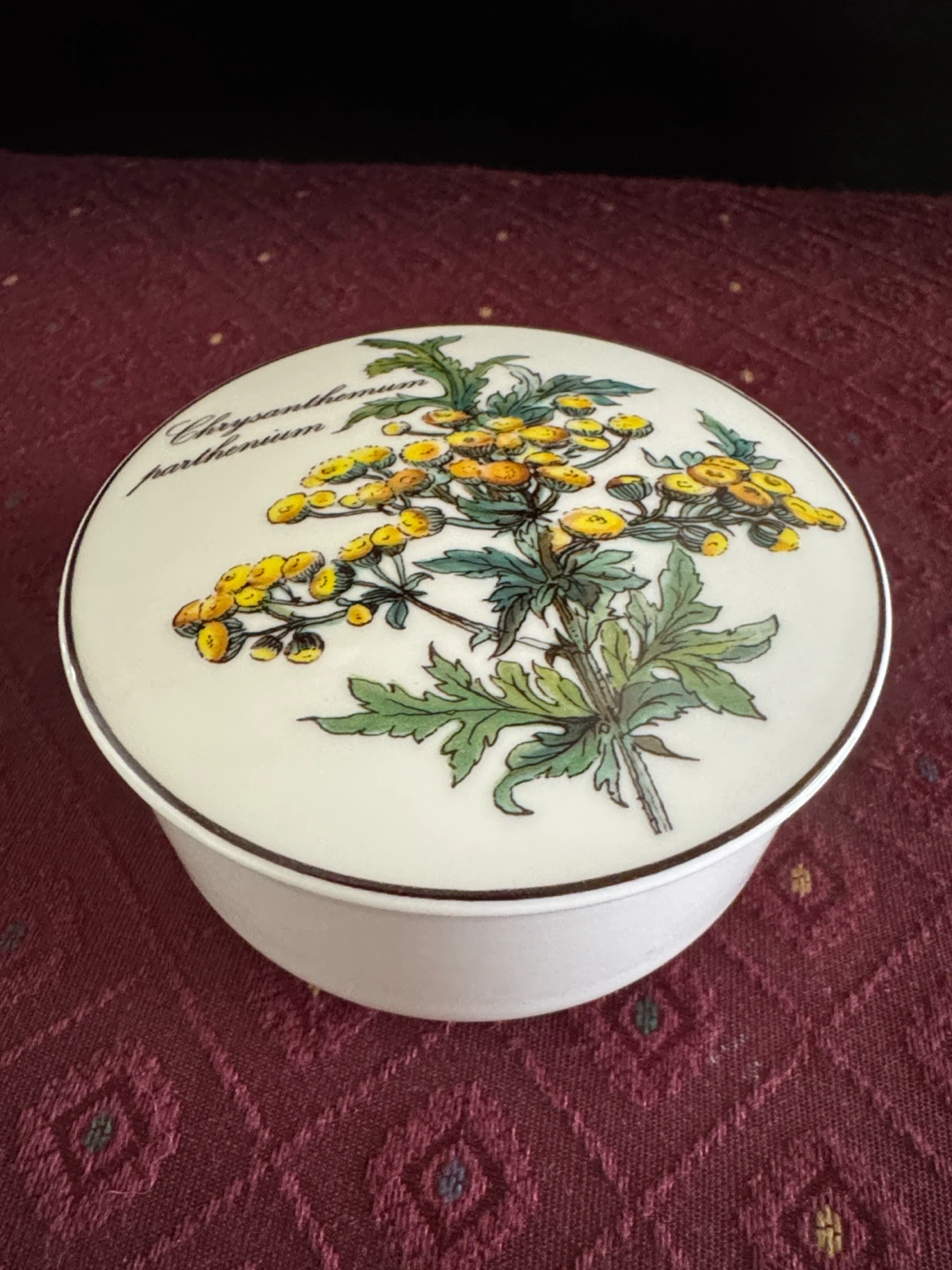 Villeroy & Boch Botanica "Chrysanthemum Parthenium" Trinket Dish