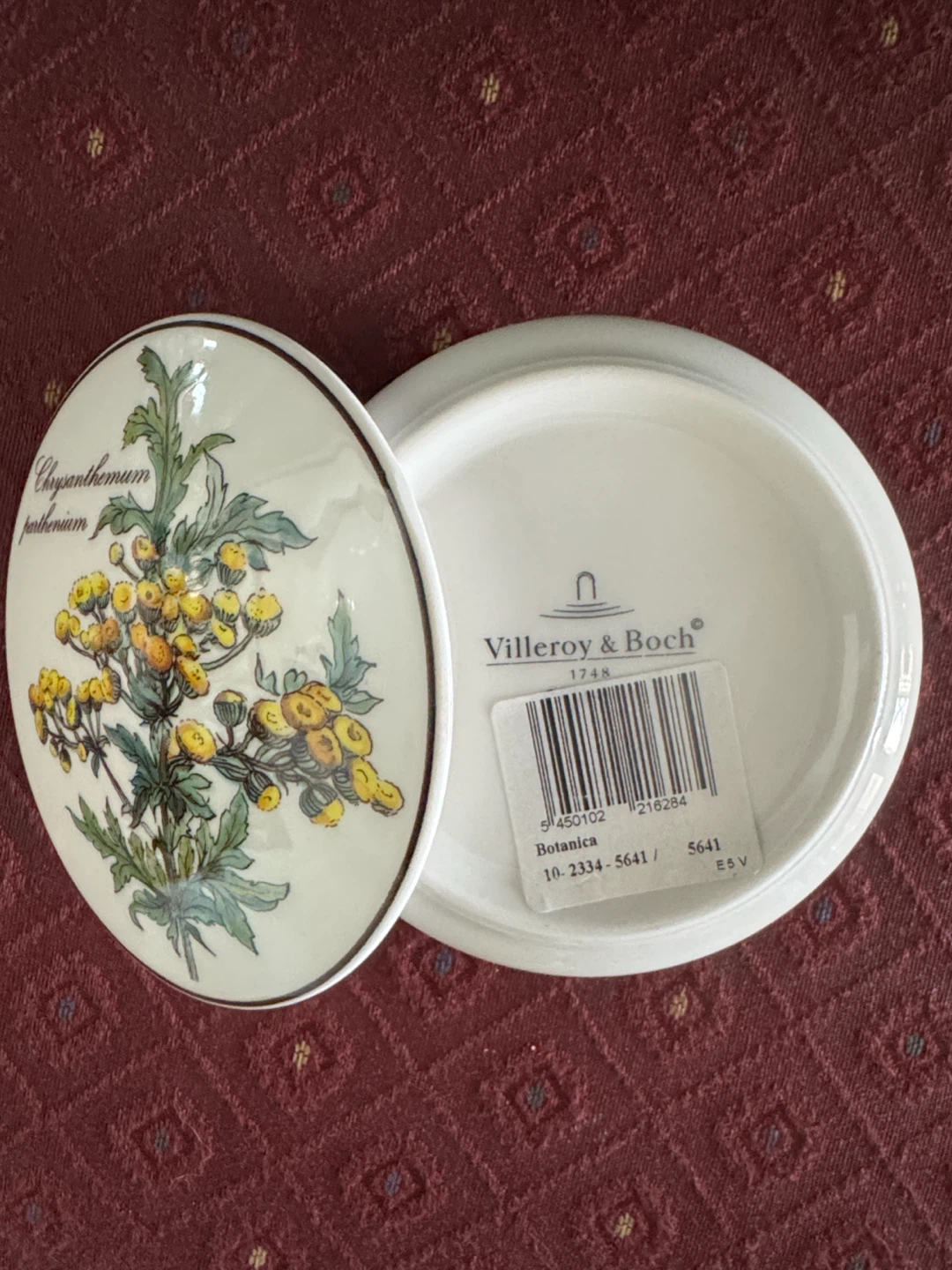 Villeroy & Boch Botanica "Chrysanthemum Parthenium" Trinket Dish - photo 4