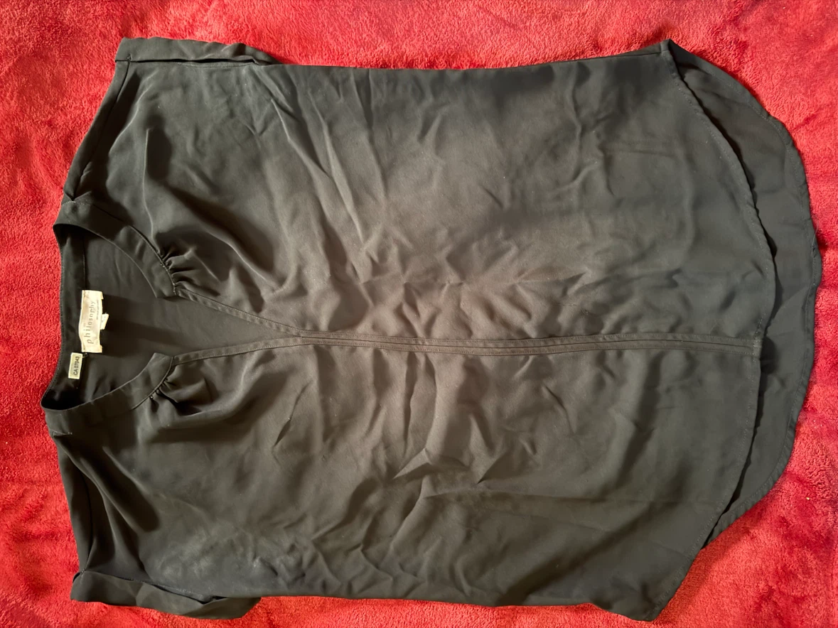Philosophy Black Blouse