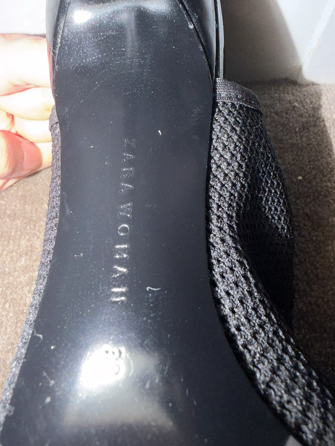 Zara Woman Black Knit Sock Boots - photo 2