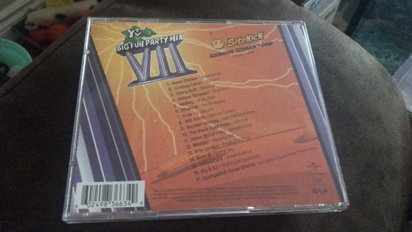 YTV Big Fun Party Mix Volume VII CD - photo 2