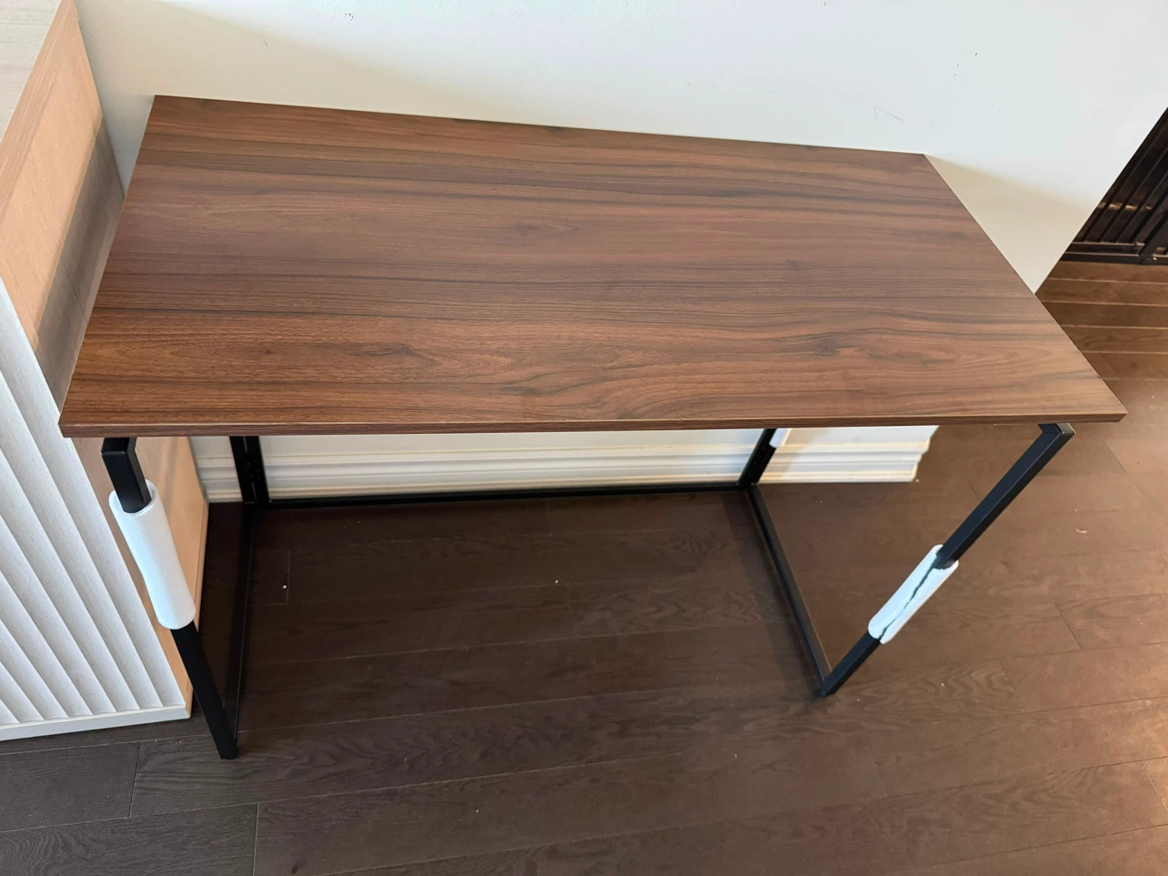Wooden Top Metal Frame Desk - photo 2