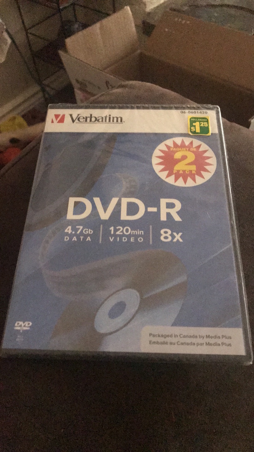 Verbatim DVD-R 2 Pack