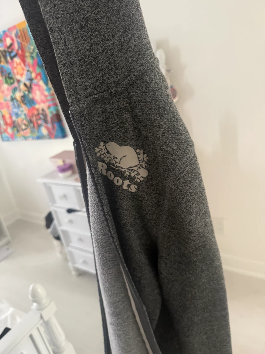Roots Kids Grey Zip-Up Hoodie xxl 14-16 age - photo 3