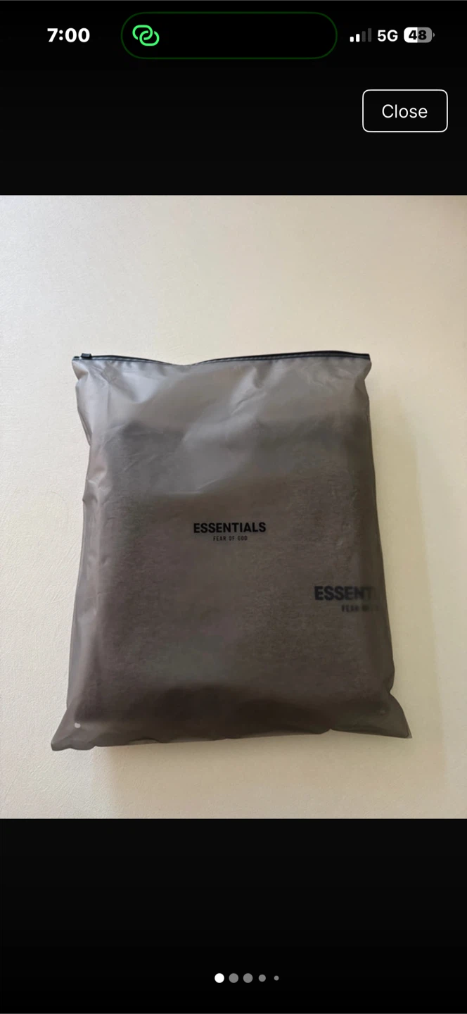 ESSENTIALS Fear of God Hoodie with dust bay - photo 3