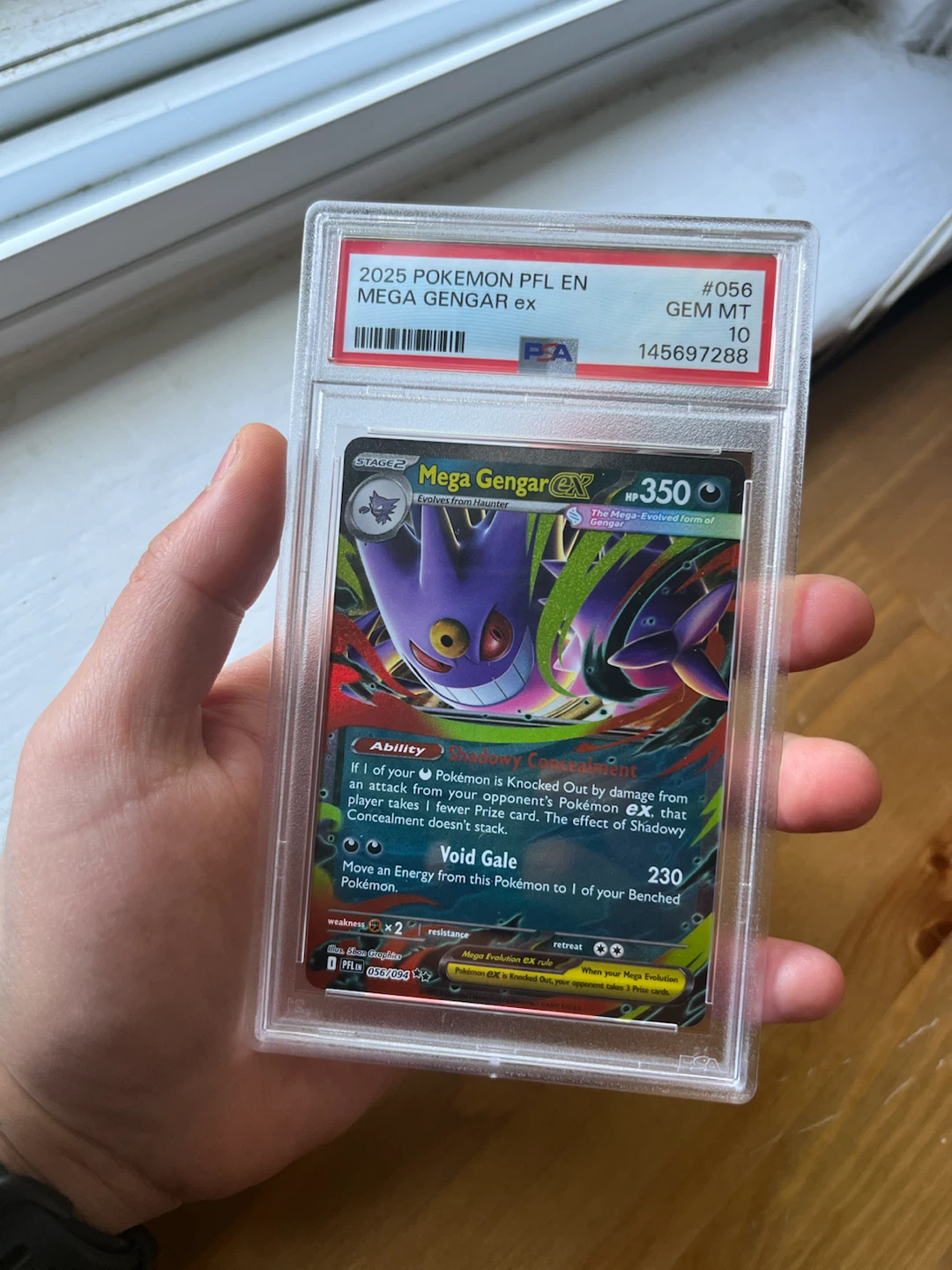 PSA GEM 10 Mega Gengar #56 - Phantasmal Flames for sale/trade