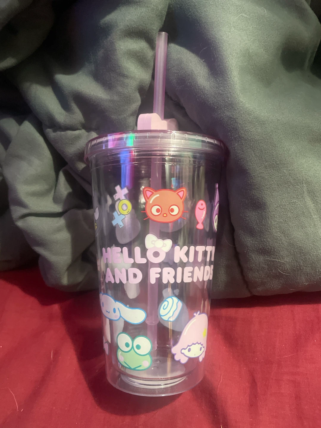 Hello Kitty and Friends Tumbler with Straw