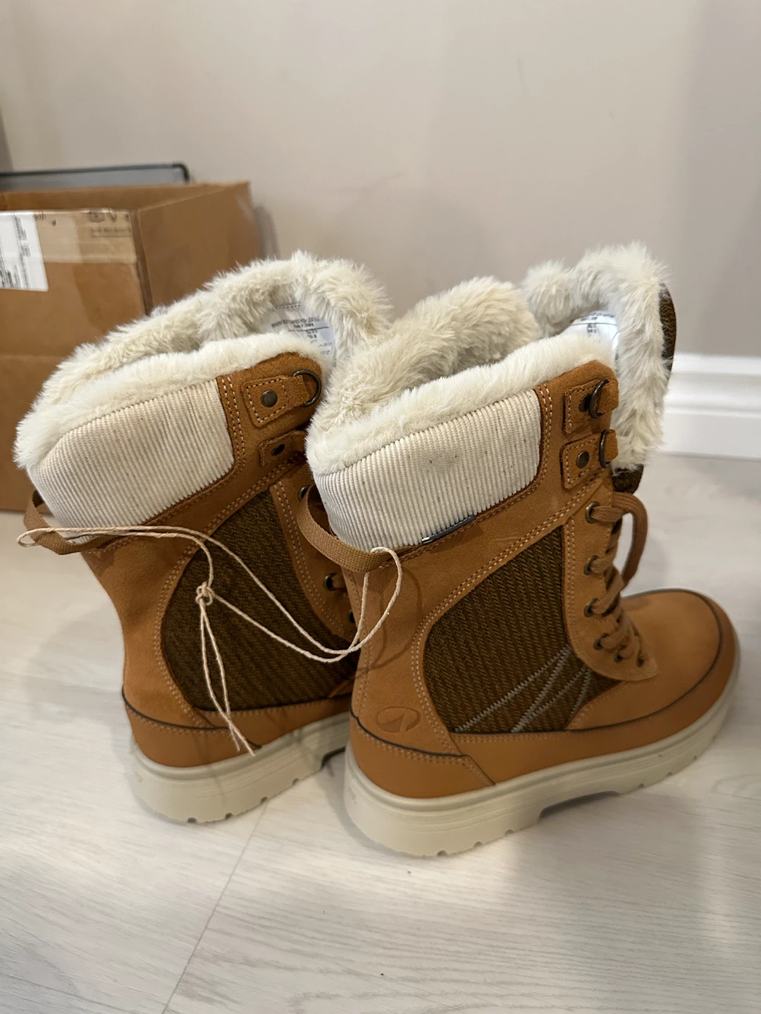 Decathlon Women's Waterproof Leather Winter Boots NH 900 - photo 2