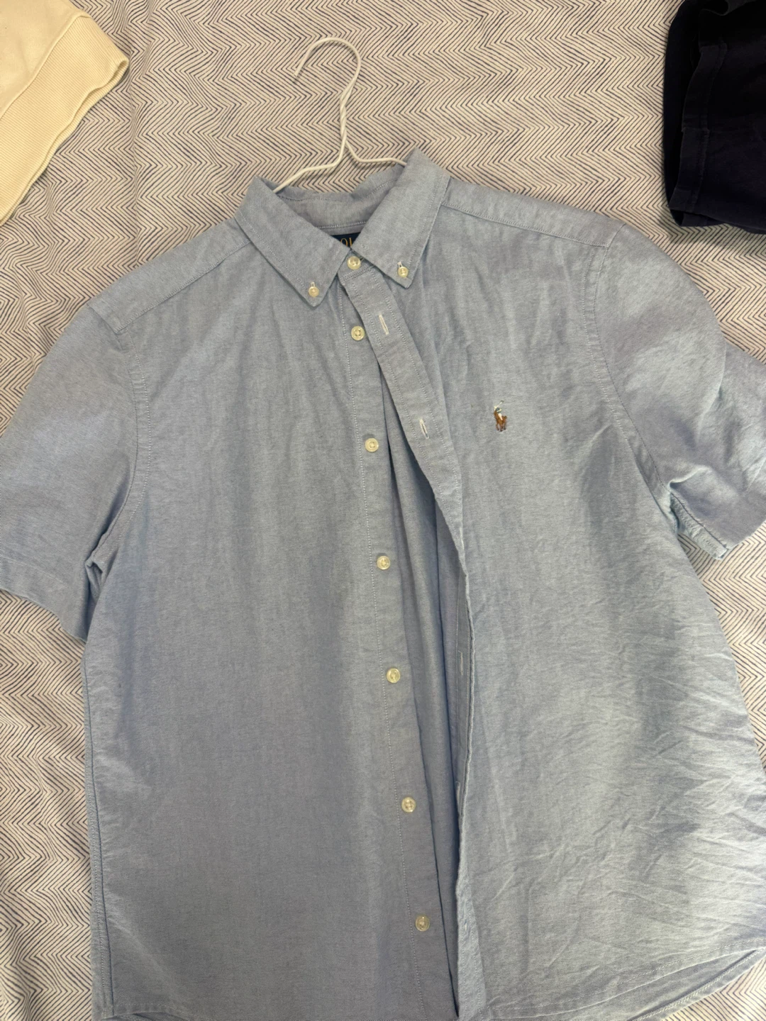 Polo Ralph Lauren Short Sleeve Button-Up Shirt XL/TG/EG (18-20)