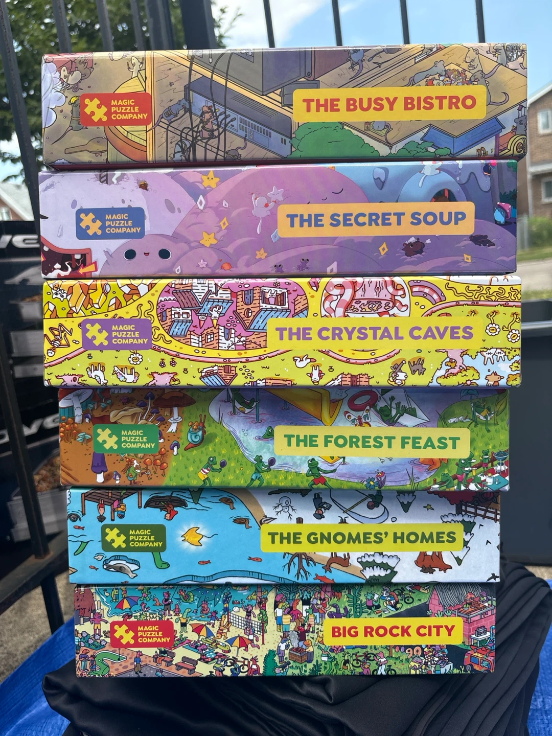 Magic Puzzle Company Jigsaw Puzzles - Lot of 6
