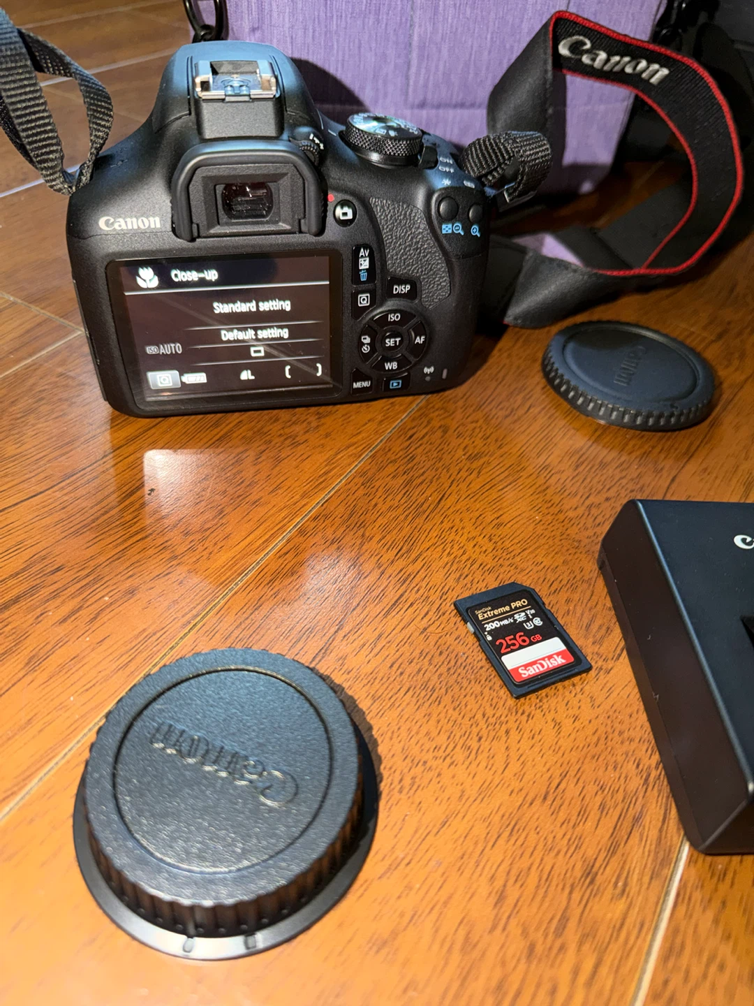 Canon EOS Rebel T7 DSLR Camera with 18-55mm Lens & 256GB SD Card - photo 3