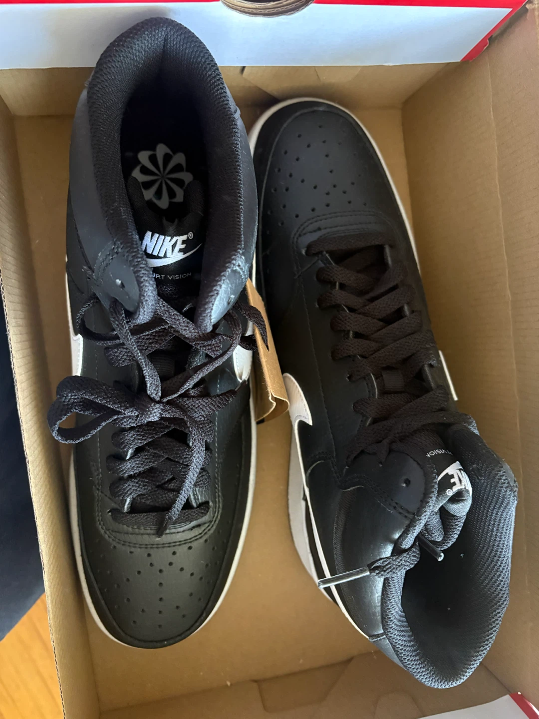 Nike Court Vision Mid Next Shoes Size 10 - photo 2