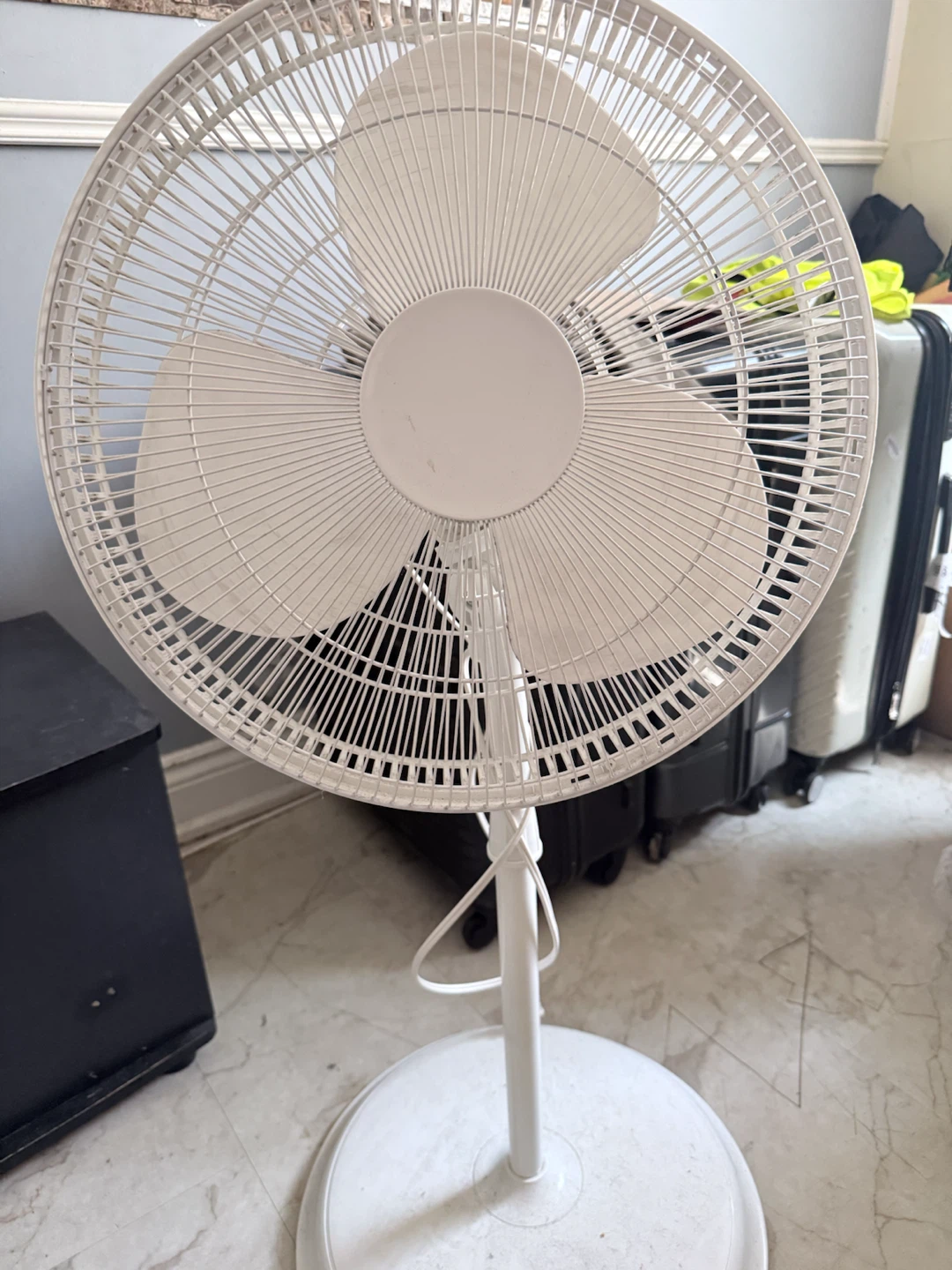 White Pedestal Fan - photo 5