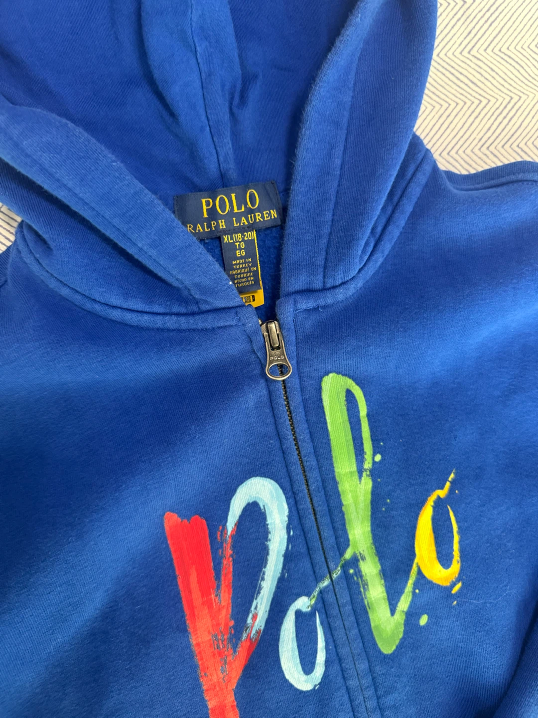 Polo Ralph Lauren Kids Full Zip Hoodie Xxl - photo 2