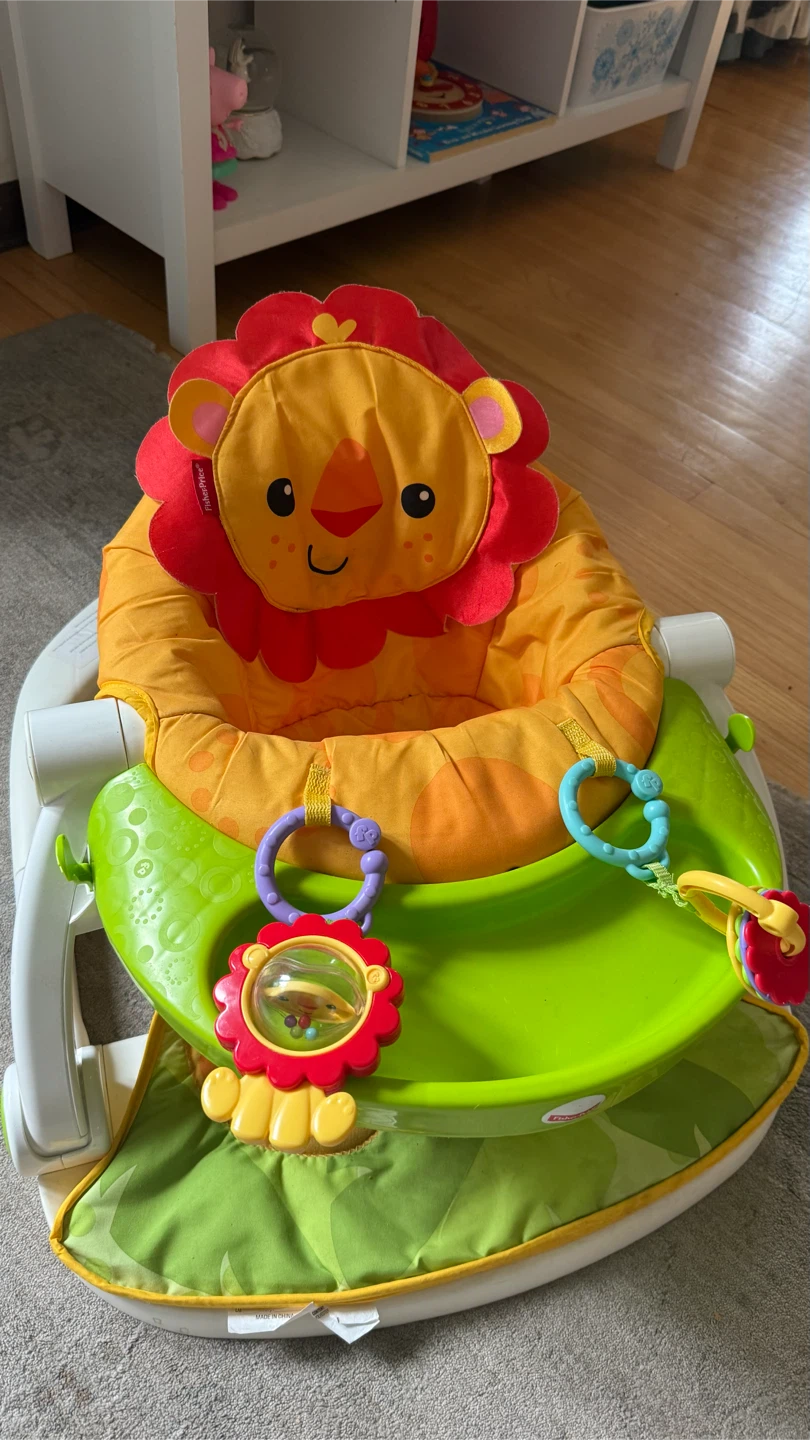 Fisher-Price Lion Sit-Me-Up Seat check more pictures - photo 3