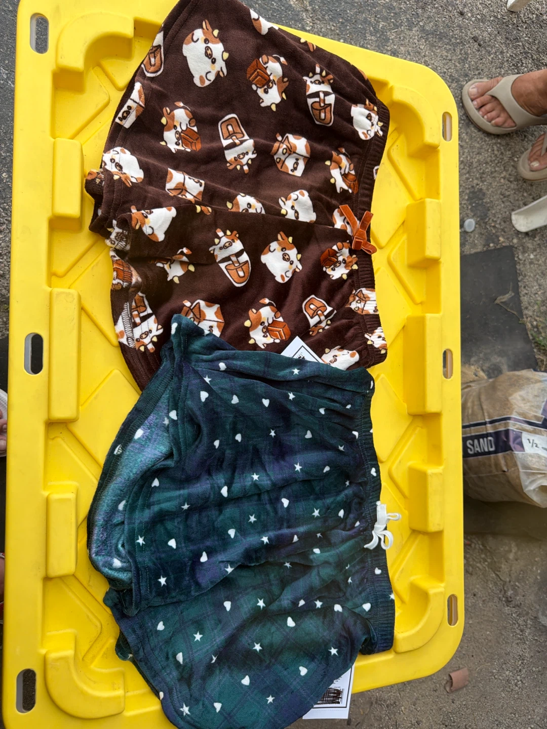2 Pairs Sleep Shorts Pajama Bottoms