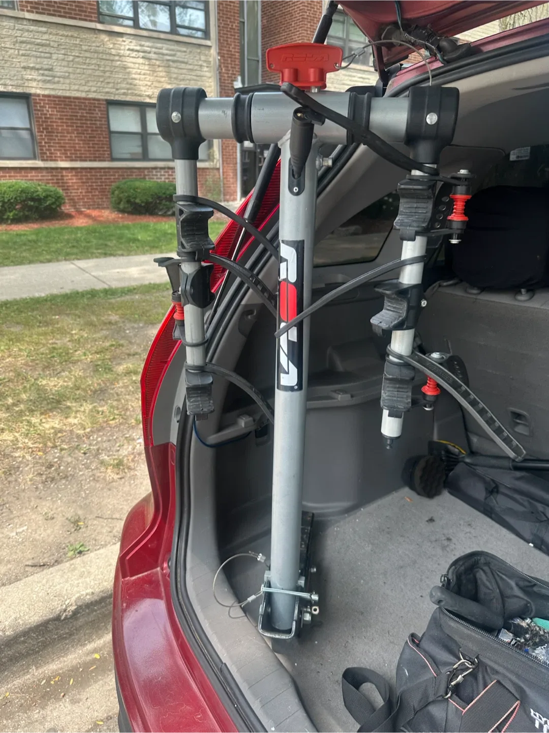 ROLA 59401 TX Hitch Mount 4-Bike Carrier with Tilt & Security